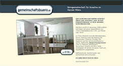 Desktop Screenshot of gemeinschaftsbuero.at